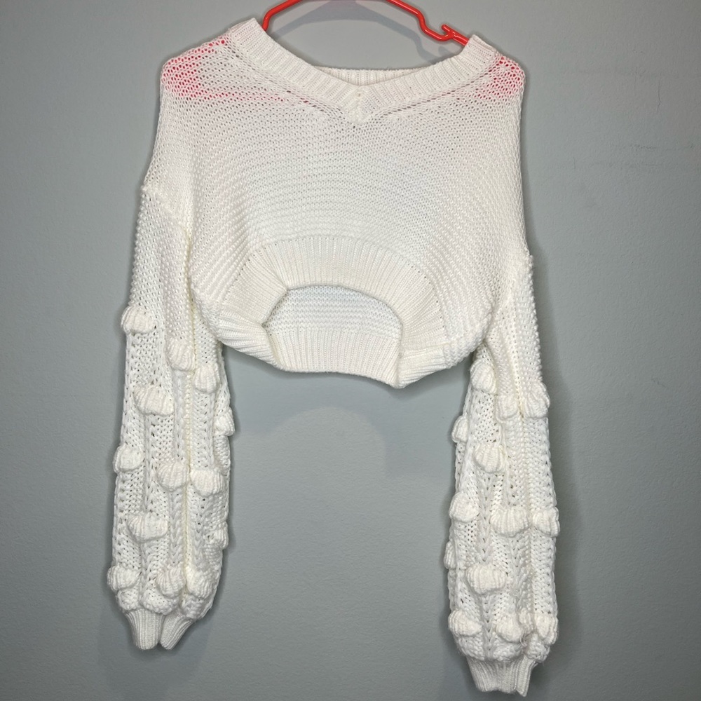 ❌SOLD❌ SHEIN knit sweater crop top